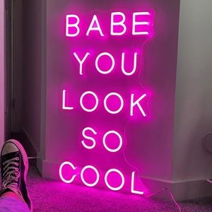 THE 1975 Robbers Neon Sign